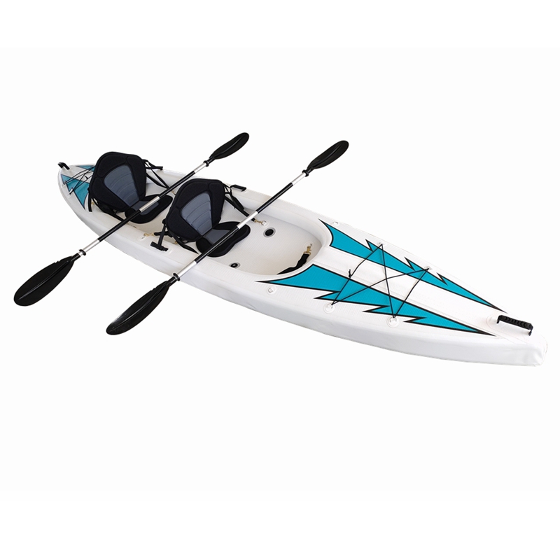 Asientos Doubel kayaks inflables de material de punto de caída